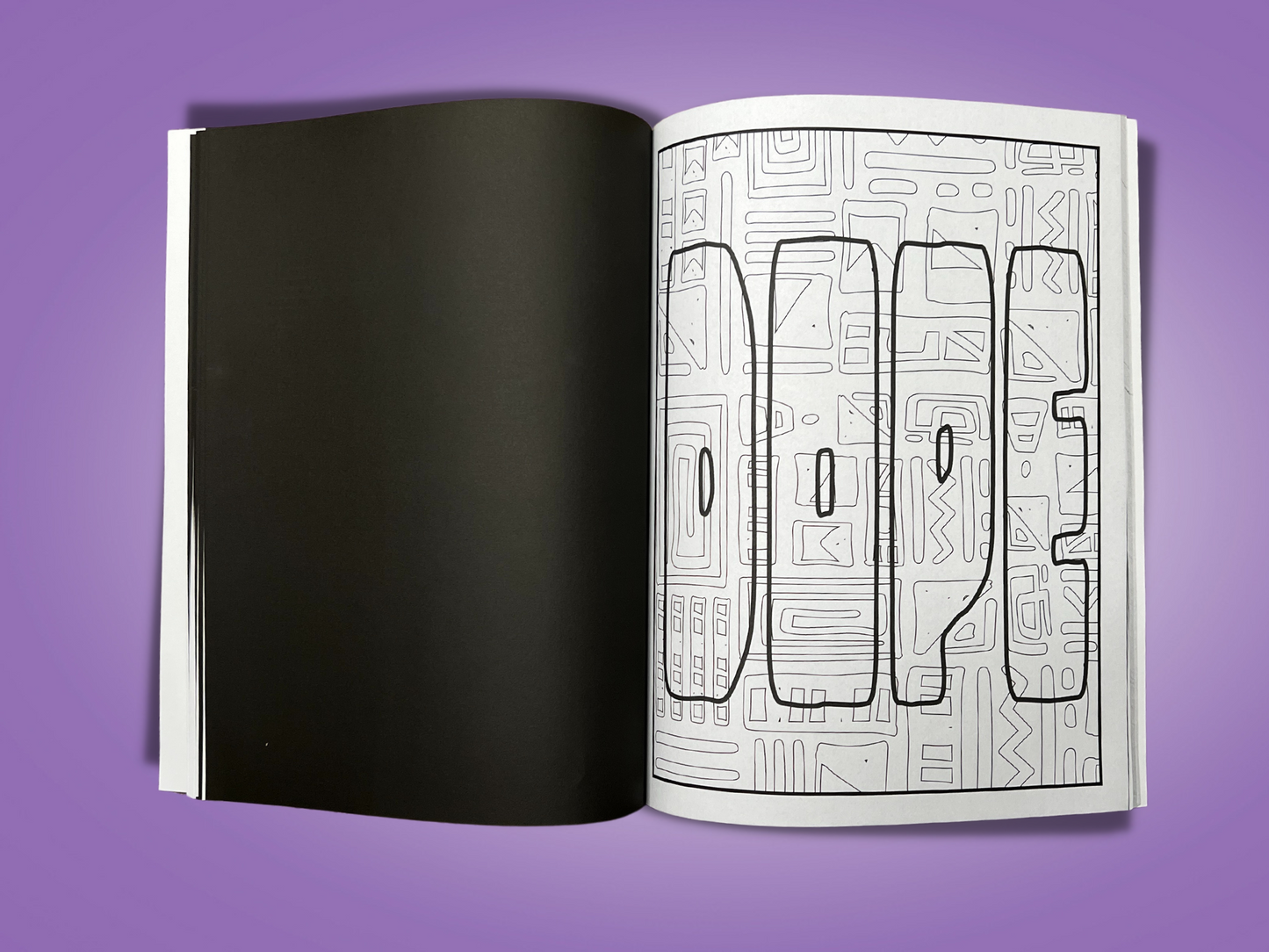 A Whole Mood: An Adult Coloring Book with Phrases from the Culture