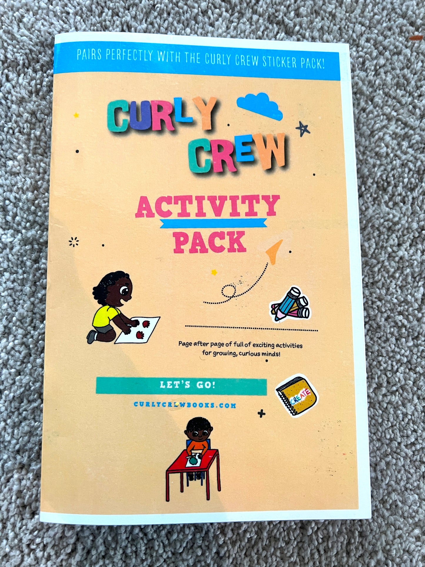 Curly Crew Activity Pack