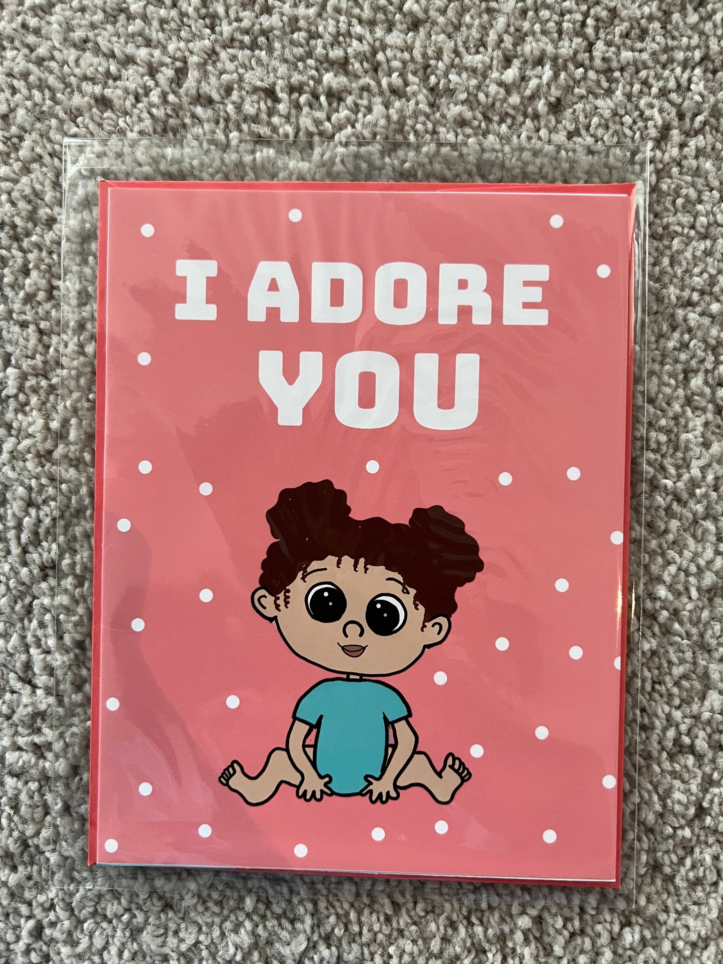 Curly Crew Greeting Card